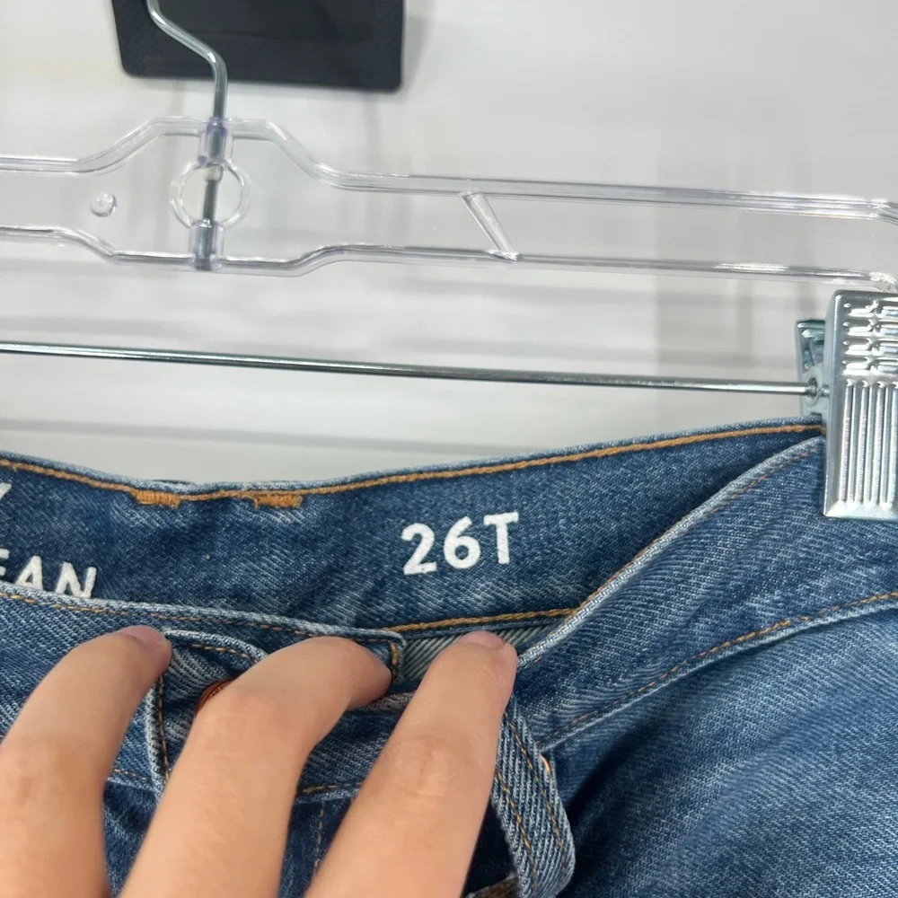 J. Crew Slouchy Boyfriend High Rise Jeans in Bright Indigo TALL